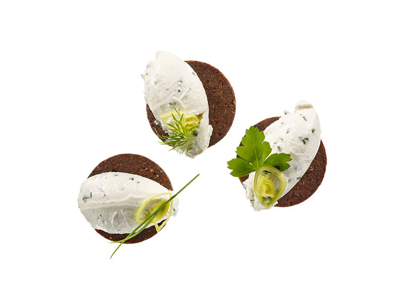 Kräuterfrischkäsezubereitung