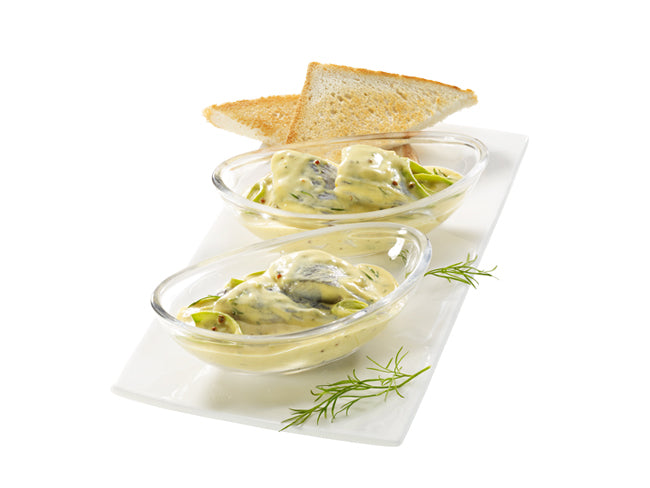 Heringshappen "Honig-Senf"